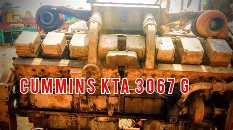 Cummins Kta G And Ktaa G Engine S Cummins Borewells Youtube