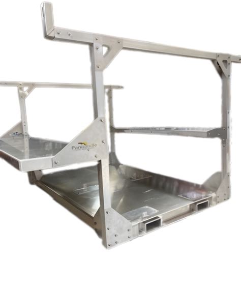 Aluminum Truck Bed Skid Aluminum Skid Pressure Washing Assembly