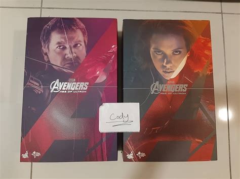 Hot Toys Movie Masterpiece Marvel Mcu Avengers Age Of Ultron Hawkeye Black Widow Scale