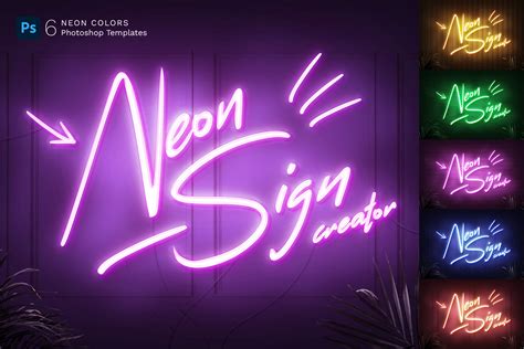 Neon Sign Templates - FilterGrade