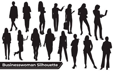 Businesswoman Silhouette