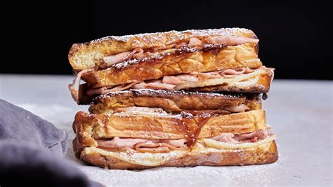 Savory And Sweet Monte Cristo Sandwich Recipe YouTube