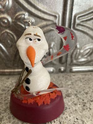 Hallmark Christmas Ornament Frozen Olaf Gale Keepsake Musical Ebay