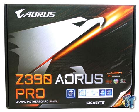 GIGABYTE Z390 Aorus Pro (Intel Z390) Motherboard Review
