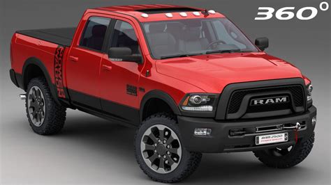 Dodge RAM 2500 2018 Power Wagon Low Interior 3D Model $99 - .dwg .fbx ...