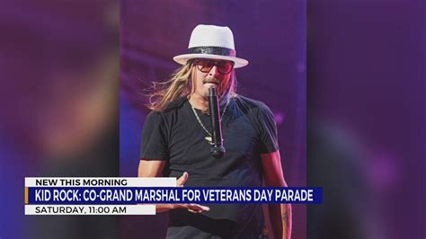 Kid Rock to help lead Nashville Veterans Day parade