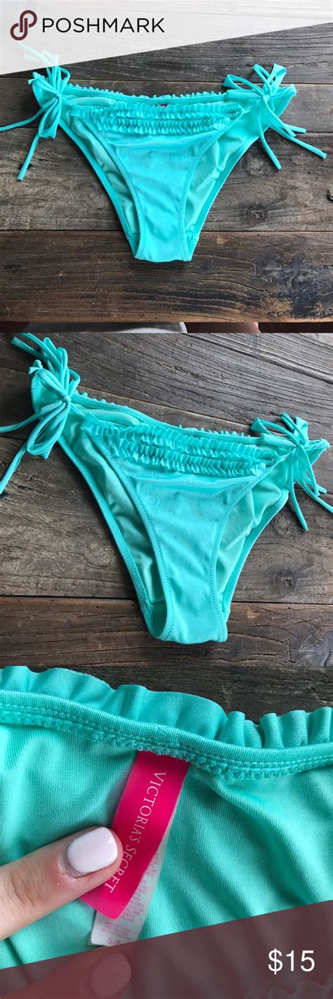 Victoria S Secret Mint Green Bikini Swim Bottoms Victoria Secret