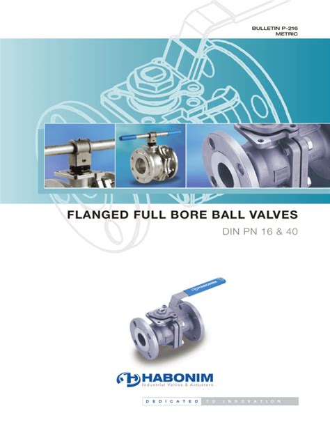 Flanged Full Bore Ball Valves