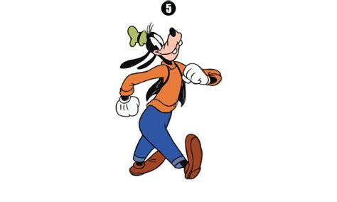 How to draw Goofy - A Step By Step Tutorial - Cool Drawing Idea