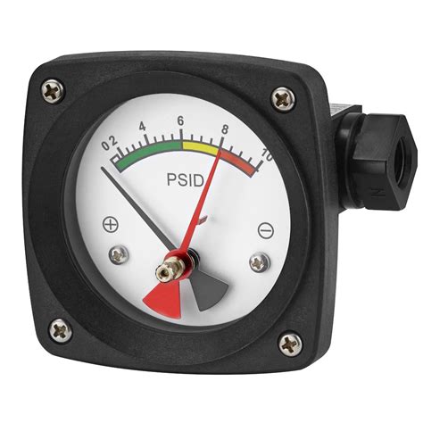 filter SHIELD Differential Pressure Gauge - Differential Pressure Plus