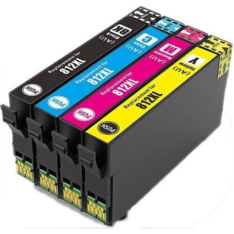 Non OEM 812XL 812 XL Ink Cartridge For EPSON WF3820 WF3825 WF4830