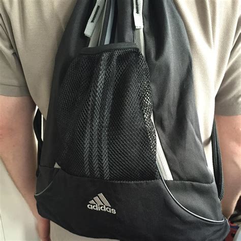 Adidas back pack/ gym bag, like new condition! Get... - Depop