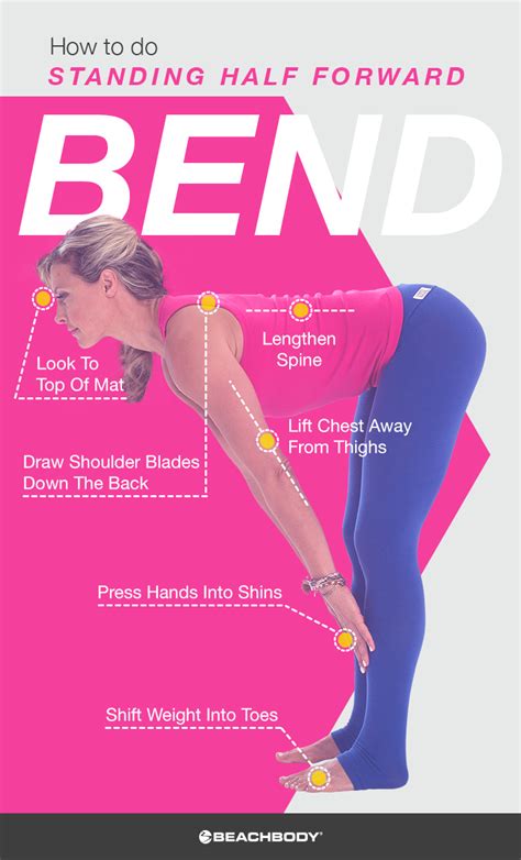 How To Do Standing Half Forward Bend Bodi