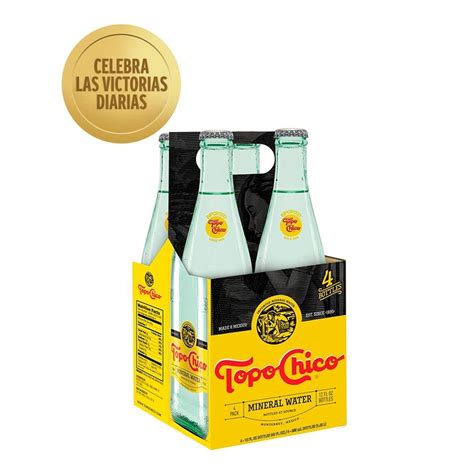 Agua Mineral Topo Chico 4 Botellas Con 355 Ml Cu Walmart