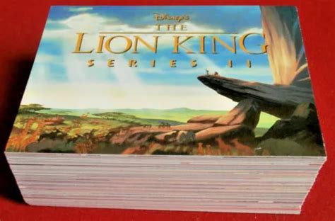 Lion King Series Complete Vintage Base Set Cards Skybox