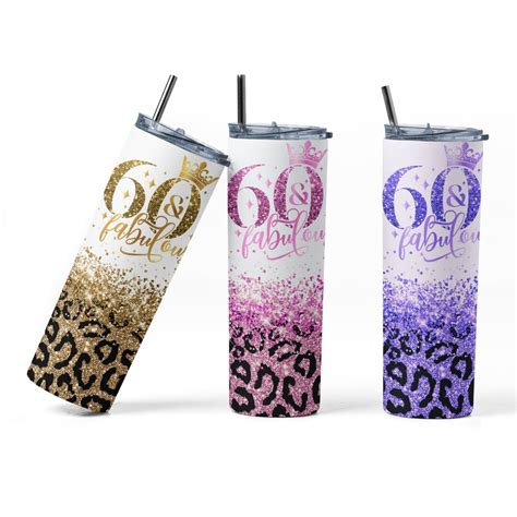 Personalized 60th Birthday Tumbler Custom 60th Birthday T