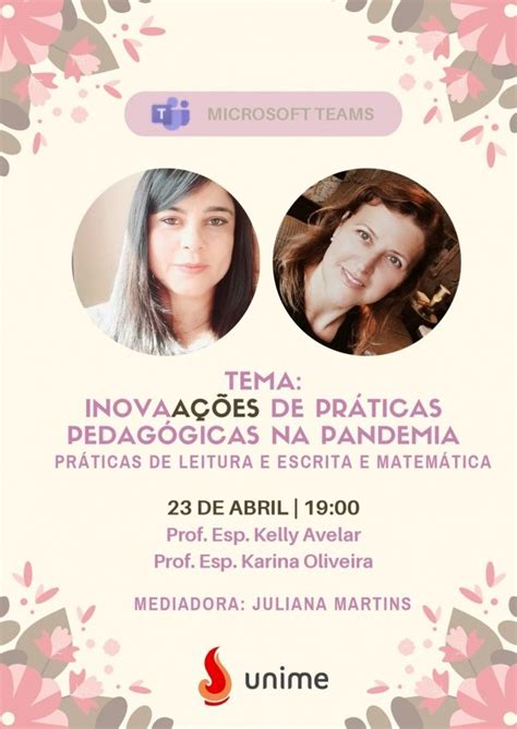 LIVE InovaAções de Práticas Pedagógicas na Pandemia Práticas de