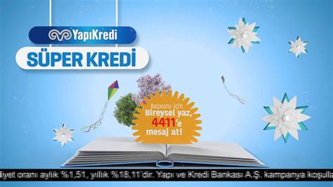 Yapı Kredi Bankası Bireysel İhtiyaç Kredisi Bahar Kampanyası Reklamı