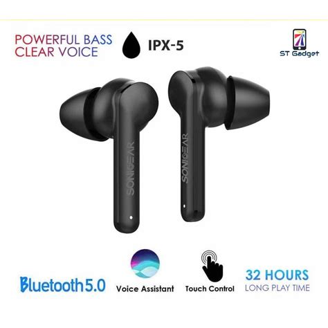 Sonicgear Tws Pro Wireless Stereo Earbuds Bluetooth Hours