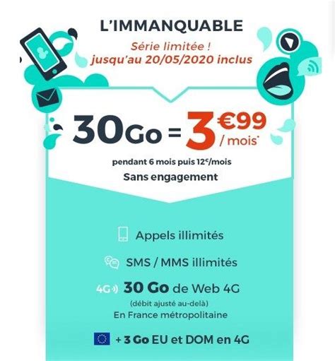 Cdiscount Mobile propose un forfait 30 Go en série limitée