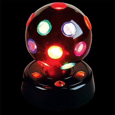 Kicko 7" Disco Light - LED Multi-Colored Revolving Lighting Ball - Perfect for Home and Party ...