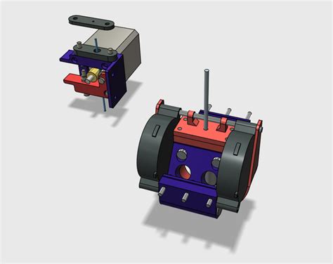 D Printed Anet A Hot End Mod By Jobsmolders Pinshape