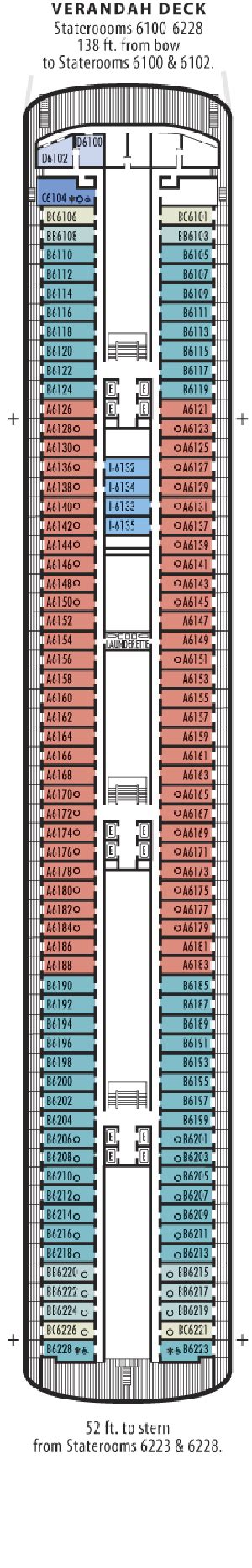 ms Rotterdam Deck Plans | Deck 0 | Iglucruise.com