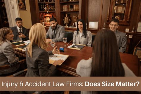 Personal Injury Law Firms: Does Size Matter?