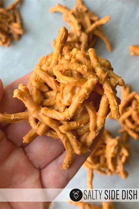 Haystack Cookies With Butterscotch And Chow Mein Noodles Is A Delicious