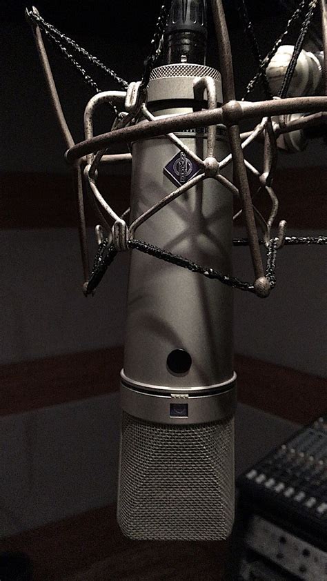 Neumann U87....the most popular microphone. | Microphone, Portable ...