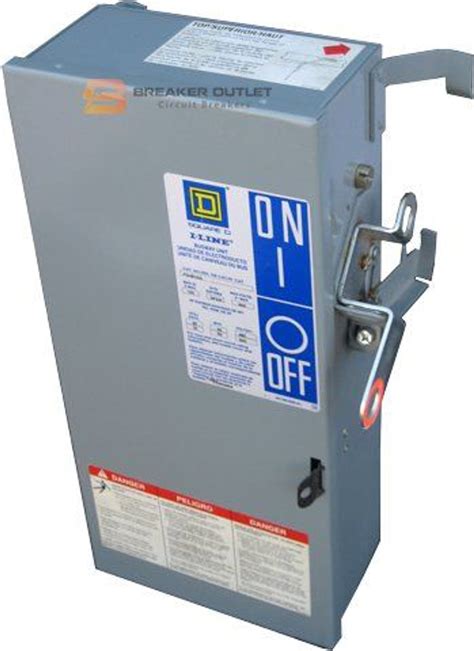 Pq3610g 100a 600v Square D Fusible Busway Plug Unit