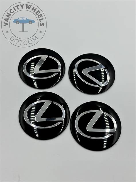 4PCS 56mm LEXUS Stickers Emblems Unleash The Exquisite Potential Of