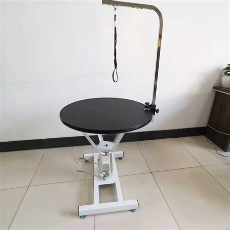 Factory Price Manufacturer Supplier Hydraulic Lifting Round Table For