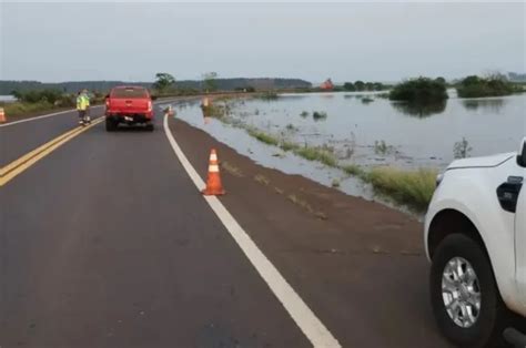 Vuelven A Cortar Un Tramo De La Ruta Por Crecida Del R O Uruguay