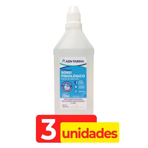 Kit Soro Fisiol Adv Ml Unidades Shopee Brasil