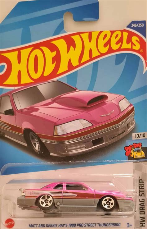 Hot Wheels Drag Strip Matt And Debbie Hays Pro Street Thunderbird Universo Hot Wheels
