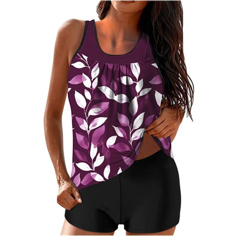 Hot Days Bold Styles Utsjkr Womens Tankini Swimsuit Two Piece Summer Bathing Suit Beach