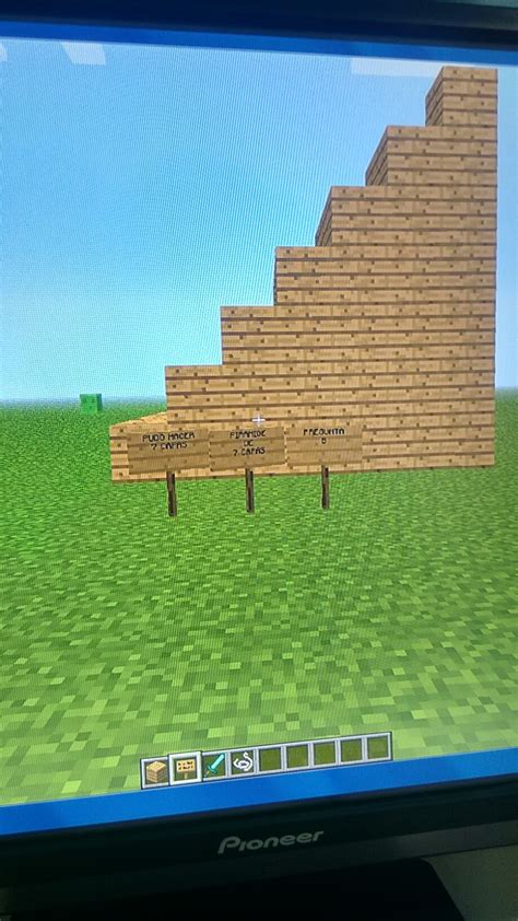 Minecraft en matemática 2018