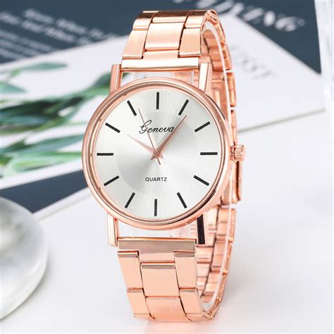 Luxe Eenvoudige Dames Horloge Vrouwen Quartz Horlo Vicedeal