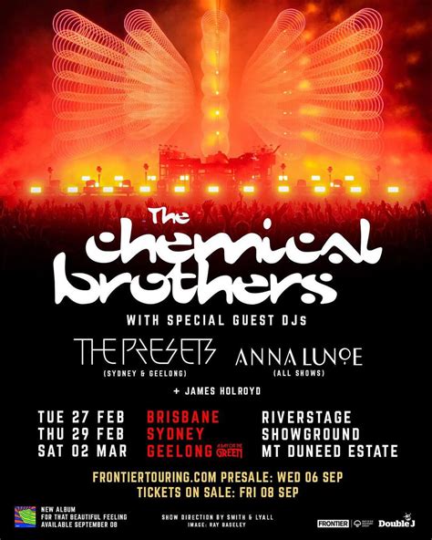 The Chemical Brothers Announce 2023 Australian Tour | OZ EDM