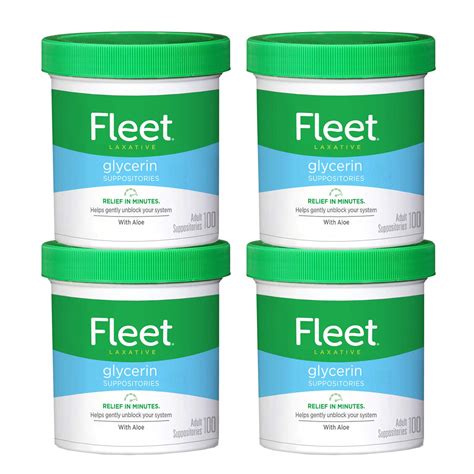 Snapklik Fleet Laxative Glycerin Suppositories For Adult