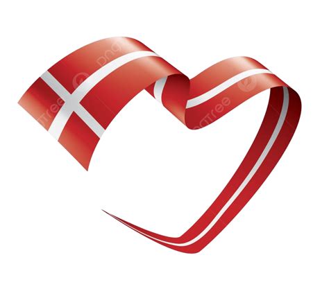 Denmark Flag Clipart Transparent Background Denmark National Flag