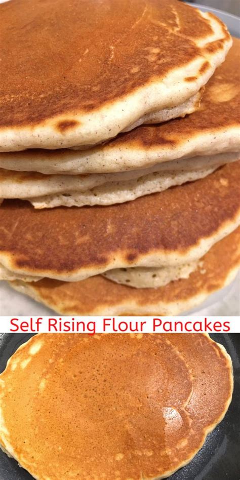 Pancakes With Self Rising Flour Easy Fluffy Simple Homemade