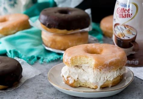 Donut Ice Cream Sandwich - Sugar Spun Run