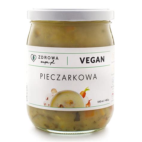 Pieczarkowa Vegan Bezglutenowa Zupa Wega Ska Zdrowa Zupa