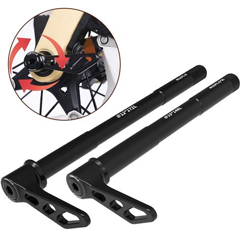 mountain bike front rear axles mm bicycle quick release type