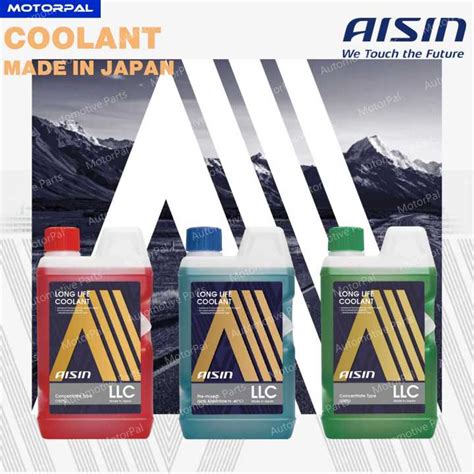 Japan Aisin Long Life Coolant Red Green Blue Lazada