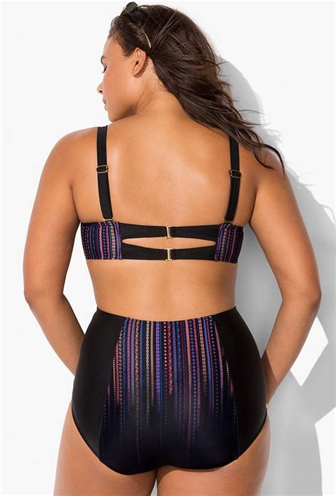 Plus Size Madame Jia Underwire Bikini