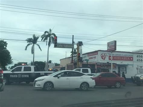 Me Reportan Movilizaci N Policiaca En La Esquina De California Y Cajeme