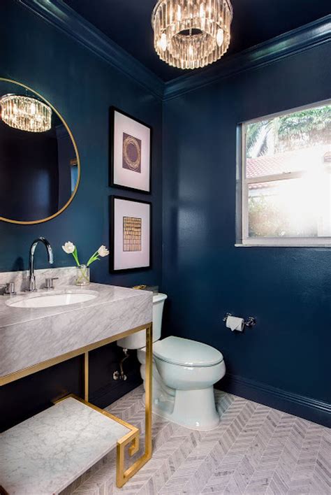 blue bathroom ideas   leave  mesmerized
